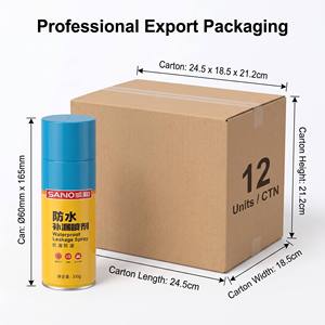 SANVO Spray Sellador Impermeable Transparente para Reparación de Fugas, <span class=keywords><strong>Aerosol</strong></span> Invisible para Azulejos de Baño, Techos, Ventanas y Vidrios, 450ml - Product Image 4