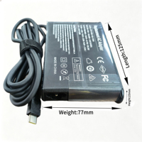 Adaptateur secteur USB Type-C fin 135W20V6.75A, chargeur de remplacement compatible avec Lenovo Legion Y9000P 14p Yoga Notebook