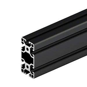 6063 2020 2080 3030 <span class=keywords><strong>4040</strong></span> 9090 120120อะลูมิเนียมชุบผิวสีดำโปรไฟล์อลูมิเนียมอัดขึ้นรูปสล็อต T อะลูมิเนียม CNC - Product Image 3