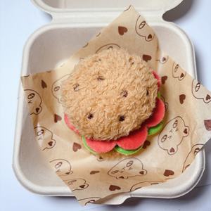 Llavero de Peluche Suave y Esponjoso con Diseño de Pastel de Cereza Kawaii, Llavero con Diseño de Comida de Simulación - Product Image 2