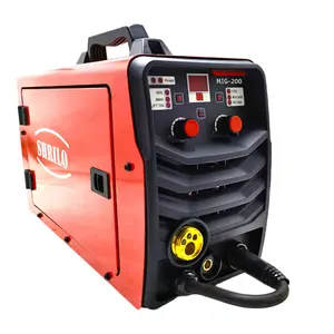 200A Portable Gas/Gasless shield welder MIG-200 IGBT inverter Small MIG Welding Machine