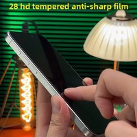 Protection d'écran en verre trempé 2.5D 9H anti-traces de doigts pour iPhone 15 Series, best-seller du Japon, marque Asahi Glass