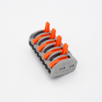 GAOCHAO Bornier de connexion rapide mini universel haute densité 8 broches 450V 32A à contact en cuivre de type ressort