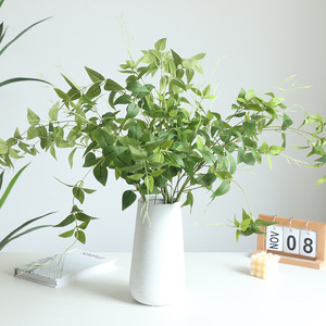 Ruilisi Artificial Green Plant 11-Headed Clematis Chinensis <b>Silk</b> <b>Flower</b> Indoor Home Decoration - Product Image 3