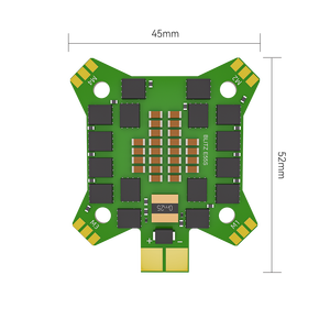 Vente flash IFlight E55S 4 en 1 Esc Brushless 55A 2-6S 8 bits DShot150/300/600/MultiShot/OneShot 14.7g 30.5x30.5mm Quadricoptère de course - Product Image 5