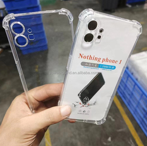 Funda protectora de TPU suave para teléfono móvil, carcasa transparente de 1,5mm de grosor, diseño de bolsa de gas, 1 teléfono - Product Image 3