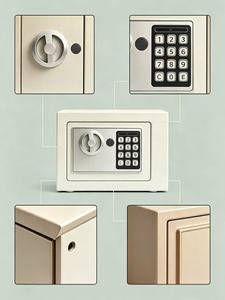 Grüner Digitaler Tresor mit Tastatur für Zuhause, Büro und Hotel, Wertsachen-Schrank mit Notfallschlüssel, Kompakter Diebstahlsicherer Metallschrank - Product Image 6
