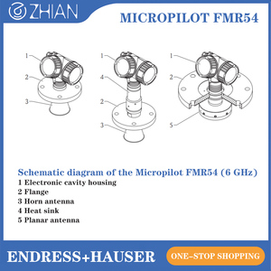เครื่องมือวัดระดับ E+H FMR54 Radar-Fullstandsensor โดย Endress+Hauser - Product Image 1