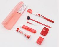 Ensemble d'orthodontie de soins bucco-dentaires 5 couleurs en option Ensemble d'orthodontie en boîte de 8 pièces Kit de nettoyage dentaire de clinique de soins personnels familiaux