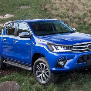 Feux de voiture modifiés REVO, adaptés aux véhicules Toyota Hilux 2015-2019, feux de jour à LED et blocs optiques. - Product Image 1