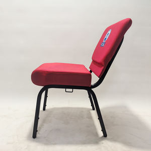 ロイヤルグレーインターロック教会布張り牧師椅子劇場家具講堂礼拝席用 - Product Image 4