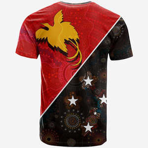 Camiseta de alta calidad de Papúa Nueva Guinea con estampado aborigen australiano, camiseta informal <span class=keywords><strong>para</strong></span> hombre, camiseta <span class=keywords><strong>para</strong></span> celebrar el Día DE LA Independencia - Product Image 4