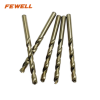Allsome — forets hélicoïdaux à tige droite M35, 9mm, pour le perçage du métal, inoxydable et acier inoxydable