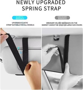 <span class=keywords><strong>Astuccio</strong></span> Porta Occhiali Classico Personalizzato con Cerniera, Borsa Portaoggetti Personali, Porta Patente, Porta Penne, Porta Carte Bancarie, Porta Soldi in Pelle PU, Porta Occhiali da Sole per Auto - Product Image 5
