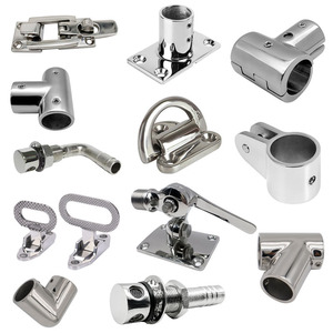 Stainless Steel Marine Hardware Fittings Boat Fitting Mirror Polished For <b>Yacht</b> Mooring Bollards Repair Replacement Parts - Product Image 2