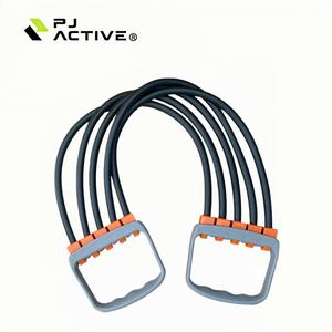 PINJIAN Fitness fune Fitness per Fitness Band 5 tubi <span class=keywords><strong>fascia</strong></span> di resistenza al petto espansore elastico corda <span class=keywords><strong>fascia</strong></span> toracica regolabile - Product Image 2