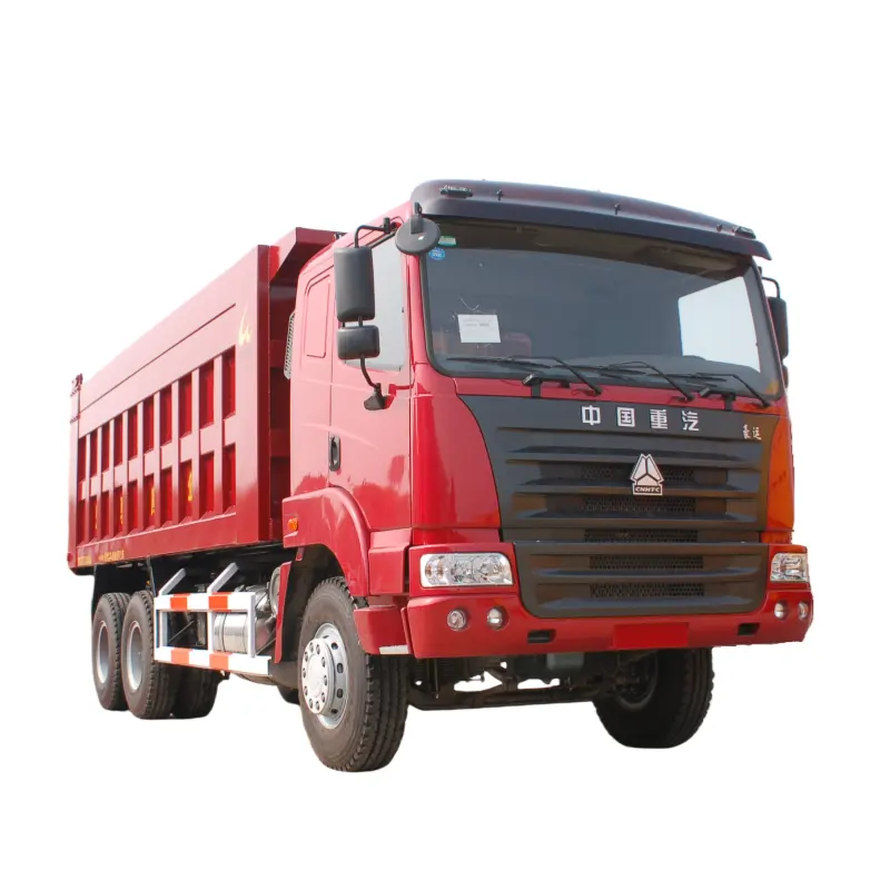 Kullanılan HOWO ağır damper kamyon 6x4 20 metreküp boyutları 40 ton DAMPERLİ KAMYON taş fabrika fiyat için