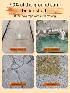 Epoxy màu cát độ cứng cao tự san lấp mặt bằng xi măng sàn sơn bắt chước gạch đá cẩm thạch chống trượt trong nhà hộ gia đình sơn - Product Image 3