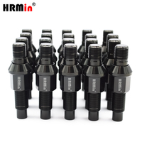 Kits de conversion de goujons automobiles HRMin Gr5 en titane M14*1.25*78mm avec écrou de roue M14*1.25*27mm pour voiture de course BMW