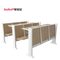 Bureau et chaise d'école séparés pour collégiens, ensemble de bureau et chaise fixe pour l'étude, idéal pour la maison et le bureau scolaire