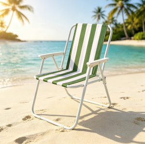 Sedie da Spiaggia Pieghevoli in Metallo Leggero di Alta Qualità, Arredo Portatile per Relax al <span class=keywords><strong>Mare</strong></span> - Product Image 3