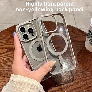 Sang Trọng Từ Macron Silicone Trường Hợp Điện Thoại Cho Iphone 15 Promax 4G Mô Hình Với Điện Thoại Grip Trong Suốt Acrylic Bảo Vệ Bìa - Product Image 3