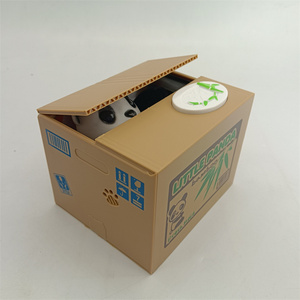 Fábrica Mschief inglés hucha Panda bambú diseño plástico Huchas niños hucha - Product Image 2