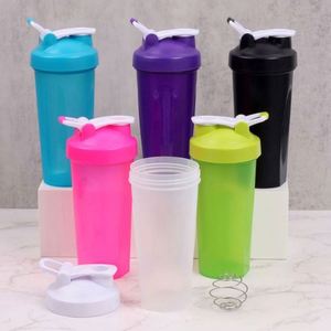 Custom Unisex Gym Sport Outdoor Drinking PP 600ML BPA-Free Protein <b>Shaker</b> Water <b>Bottle</b> with Mixer - Product Image 5