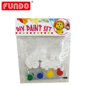 Juego de pintura de yeso DIY Kit de artes y manualidades para niñas y niños Regalo artesanal de yeso para niños - Product Image 4