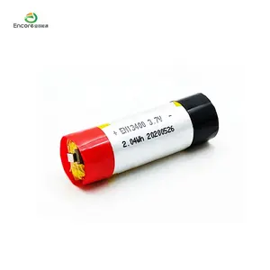 Batería de polímero de iones de litio de alta descarga, 13400, 3,7 v, 550mah, China