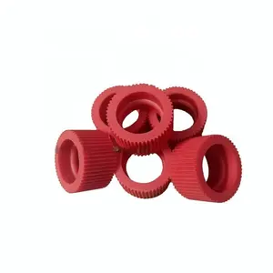 ATM Machine Parts Wincor Nixdorf 54T Rubber Feed Roller red 8046900720 ATM 54T Rubber Feed Roller red