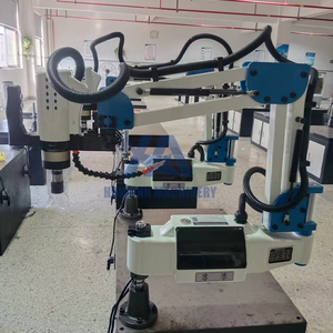 Nuevo Tipo de Taladro Manual Portátil, Máquina de Perforación y Roscado con Cabezal Universal, Brazo Oscilante Magnético y Taladro Manual Portátil - Product Image 3