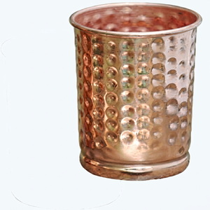 Vaso de Cobre de Metal Sólido, Diseño Vintage, Resistente al Calor, de Pared Simple, para Bebidas Calientes, Uso en Fiestas para Adultos - Product Image 1