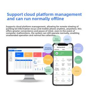 Sistema integrato di riconoscimento della targa di pedaggio macchina barriera di parcheggio cancello di controllo di accesso del veicolo ascensore dritto barriera cancello - Product Image 5