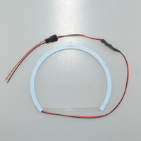 Pièces de véhicule, systèmes d'éclairage automobile, autres accessoires d'éclairage automobile, anneaux halo 158 mm 3528 SMD, phares de voiture, éclairage LED Angel Eyes