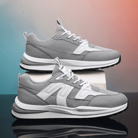 Chaussures de sport décontractées pour hommes de haute qualité, respirantes, pour la marche et le fitness, avec doublure en mesh et dessus en fourrure pour l'hiver