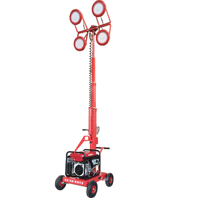 Durable Performance U4t-Rled Emergency Light Tower Engine Generator for Outdoor Construction Sites