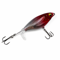 Leurre de pêche flottant LUSHAZER Spin Tail Topwater 80mm 90mm, leurre dur avec hélice rotative pour achigan, brochet, perche, truite