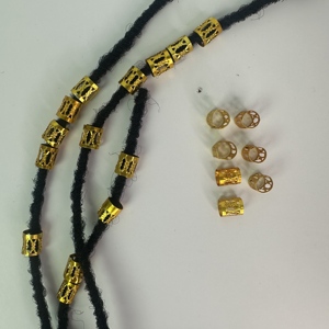 Micro tubo anelli regolabile decorazione capelli treccia Afro Clip accessorio per capelli <span class=keywords><strong>trecce</strong></span> perline - Product Image 3