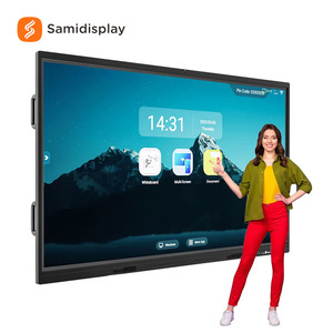 Tableau interactif intelligent à écran tactile 4K HD de 65 pouces, livraison gratuite, en stock, pour les solutions en classe et en entreprise - Product Image 1