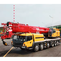 Promotion : Grue mobile sur camion STC1000C5-8 de 100 tonnes pour levage lourd et travaux de construction – Offre spéciale