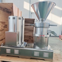 Petit moulin colloïdal automatique en acier inoxydable pour fèves de cacao Broyeur à plume de cacao Fraiseuse à fèves de cacao