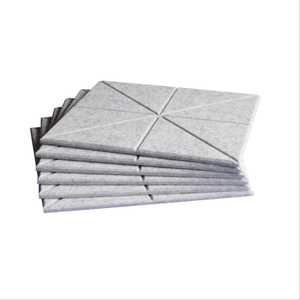 3D Acoustic cảm thấy Bảng điều khiển tường với rãnh dọc cho mèo hang động hoặc vật nuôi âm thanh bằng chứng tường giọng - Product Image 4