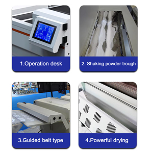 Shaker Powder Shake Machine Dtf <strong>Conveyor</strong> Belt Type Powder Vibrating Screen Automatic Induction Winding Powder <strong>Shaking</strong> Machine - Product Image 5