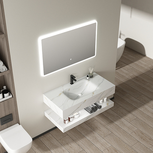 Lavabo de Baño de Pared de Pizarra de Gran Tamaño, Diseño Moderno, Calidad Superior, Venta al por Mayor de Fábrica - Product Image 3