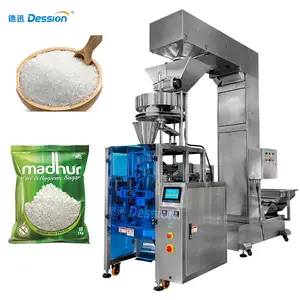 Высококачественная многофункциональная полностью автоматическая машина для упаковки сахарной соли в гранулы Dession, 1 кг, 2 кг