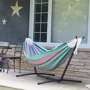 WoQi – <span class=keywords><strong>hamac</strong></span> de Camping en plein air, solide, Portable et réglable, avec <span class=keywords><strong>support</strong></span> pour Camping en plein air, vente en gros - Product Image 3