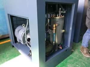 15kw 20hp 10bar 2.1m <span class=keywords><strong>3</strong></span>/min 145psi 74cfm de frecuencia variable de tensión de compresor de aire de tornillo - Product Image 5