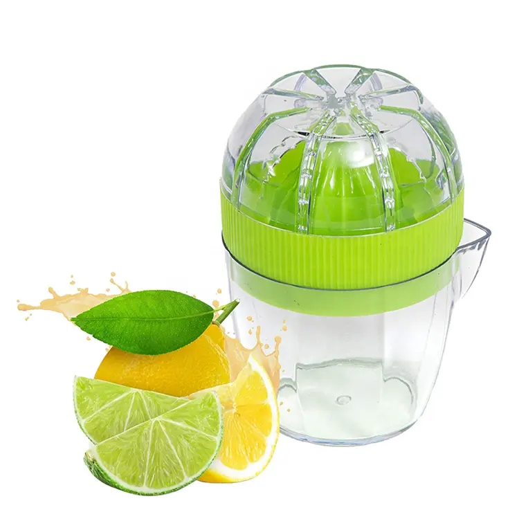 Durable Food Grade Plastic Manual Mini Household Lemon Orange Juice Press