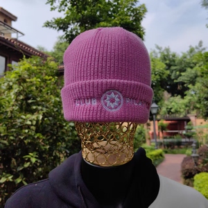 <span class=keywords><strong>Bonnet</strong></span> tricoté de luxe OEM, imperméable, chaud et doux, pour l'hiver, avec logo personnalisé, casquette jacquard de créateur pour hommes et femmes – Vente chaude - Product Image 4